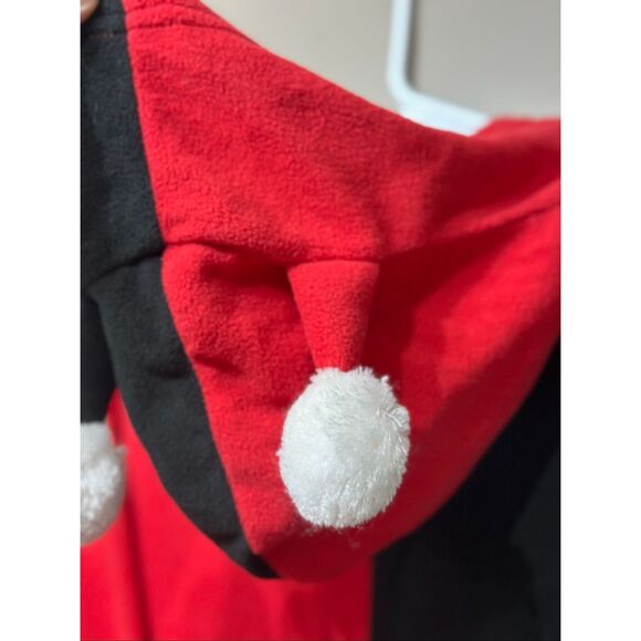 DC Comics Classic Harley Quinn Kigurumi Union Suit Onesie One-Piece Costume PJs - Picture 12 of 13